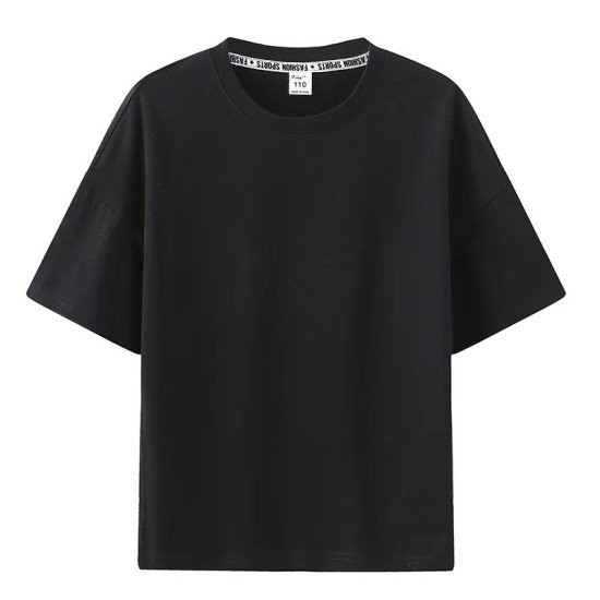Kids Boys Basic T-Shirt Tops Soft Cotton Children'S Clothing