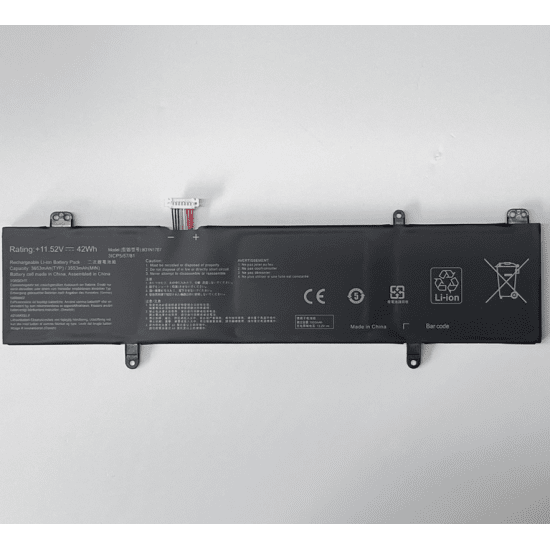 Replacement Asus B31N1707 B31N1707-1 S4000V S4100V S410UA Battery