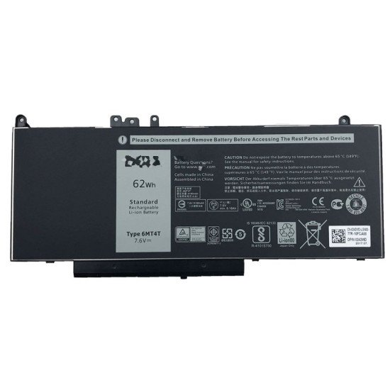 6MT4T Battery For Dell Latitude E5470 E5450 E5550 Series