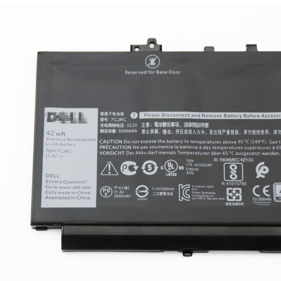 7CJRC Battery For Dell Latitude 12 E7470 E7270 Laptop