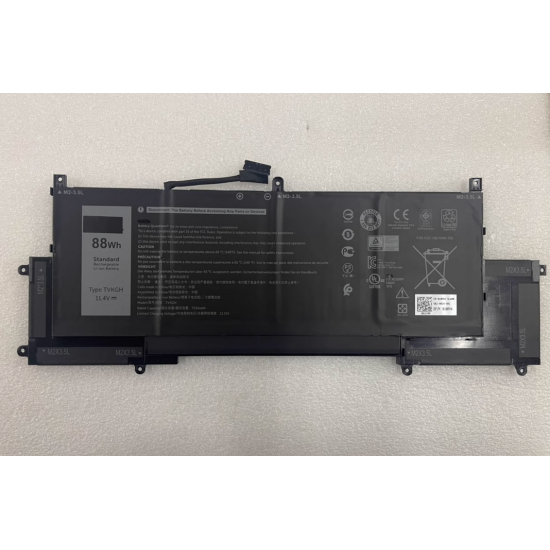 Dell Latitude 9510 2-in-1 11.4V 88Wh Replacement Battery