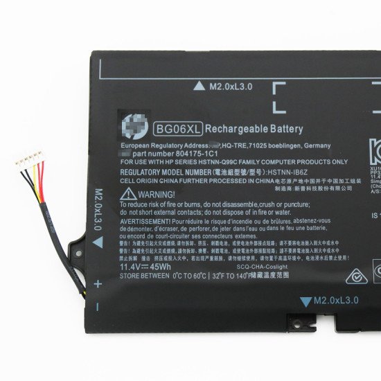Hp 805096-005 45Wh Replacement Battery