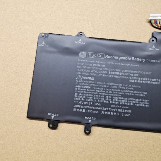 Hp BU03XL HSTNN-IB7F 816498-1B1 Laptop Battery