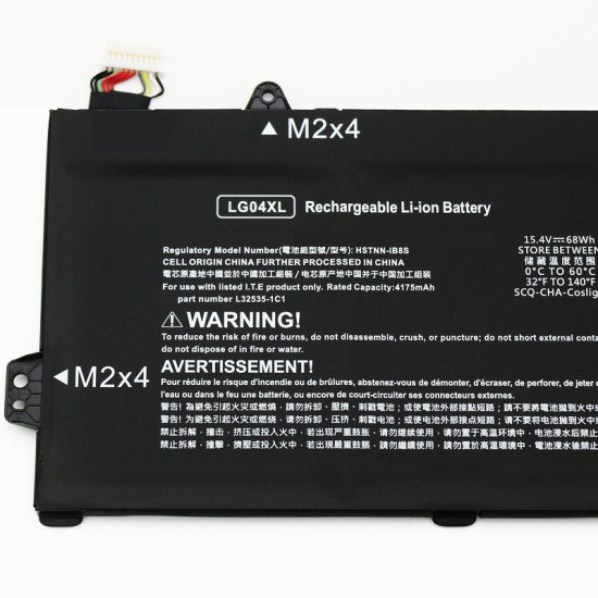 Lg04xl 68Wh Replacement Battery