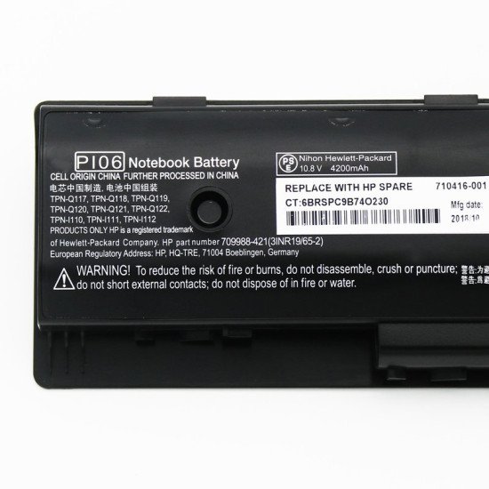 Hp PI06 HSTNN-LB40 HSTNN-LB4N Envy 17-j006sr Battery