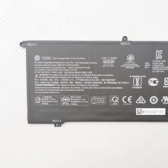 Hp Chromebook 15-de0002nf 60.9Wh Replacement Battery