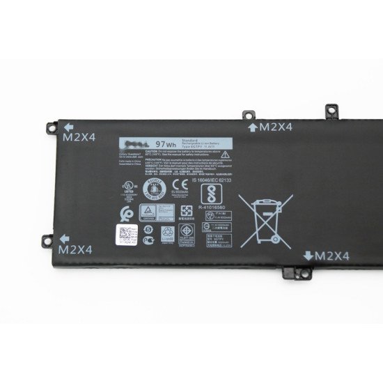 Dell Xps 15 2018 9570 8333mAh (97Wh) 11.4V Replacement Battery