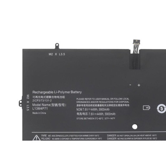Lenovo L14s4p71 7.6V 44Wh Replacement Battery