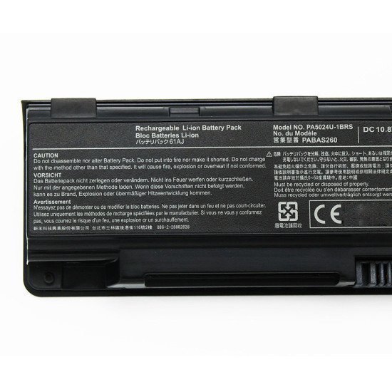 Toshiba PA5120U PA5110U PA5109U PA5024U-1BRS Battery
